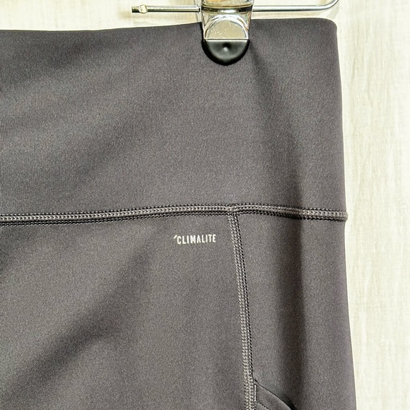 ADIDAS - TRACK PANTS Logo Stripes Wm Sz XL - BLACK - Picture 9 of 11